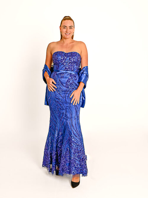 Cobalt Blauwe Galajurk