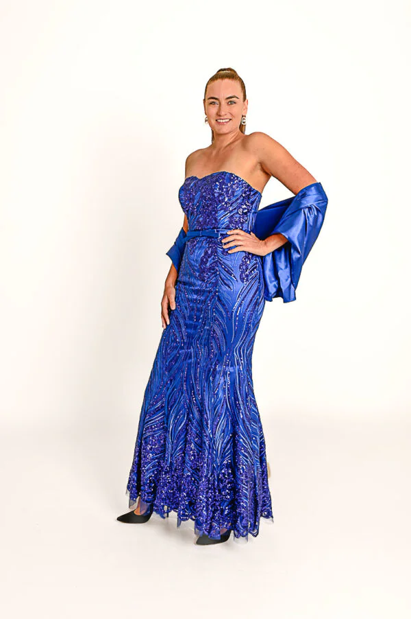 Cobalt Blauwe Galajurk