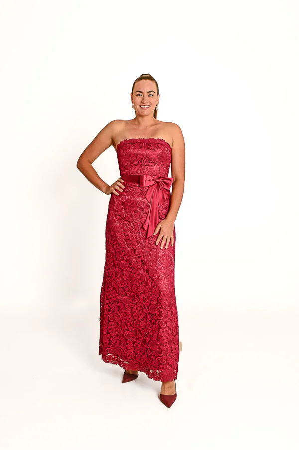 Rode Kanten Avondjurk