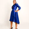 Blauwe Avondjurk