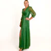 Groene Glitter Avondjurk