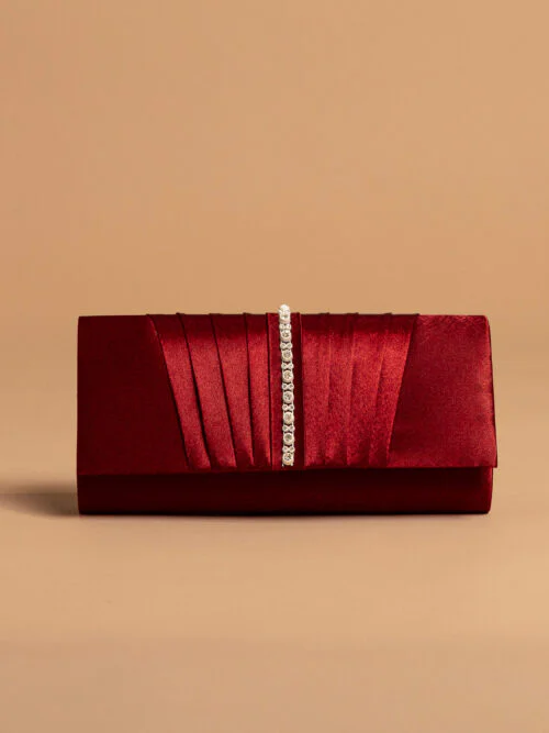 Avondtas Clutch Bordeaux