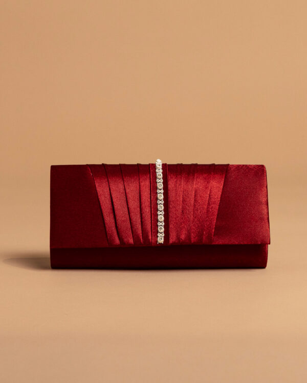 Avondtas Clutch Bordeaux
