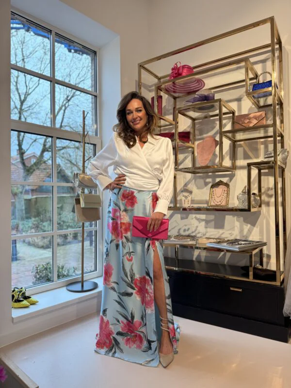 Bloemen rok met top